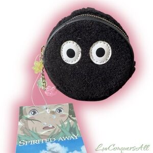 Studio Ghibli Spirited Away Soot Sprite Sherpa Coin Purse